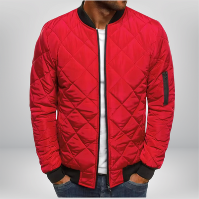 LUCAS™ | Quilted Bomber Jacket