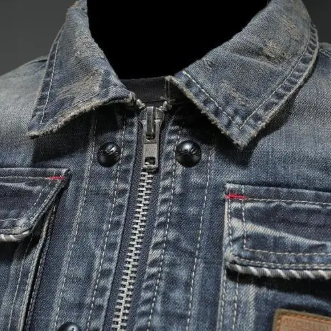 LORENZO™ | Rugged Insulated Denim Jacket