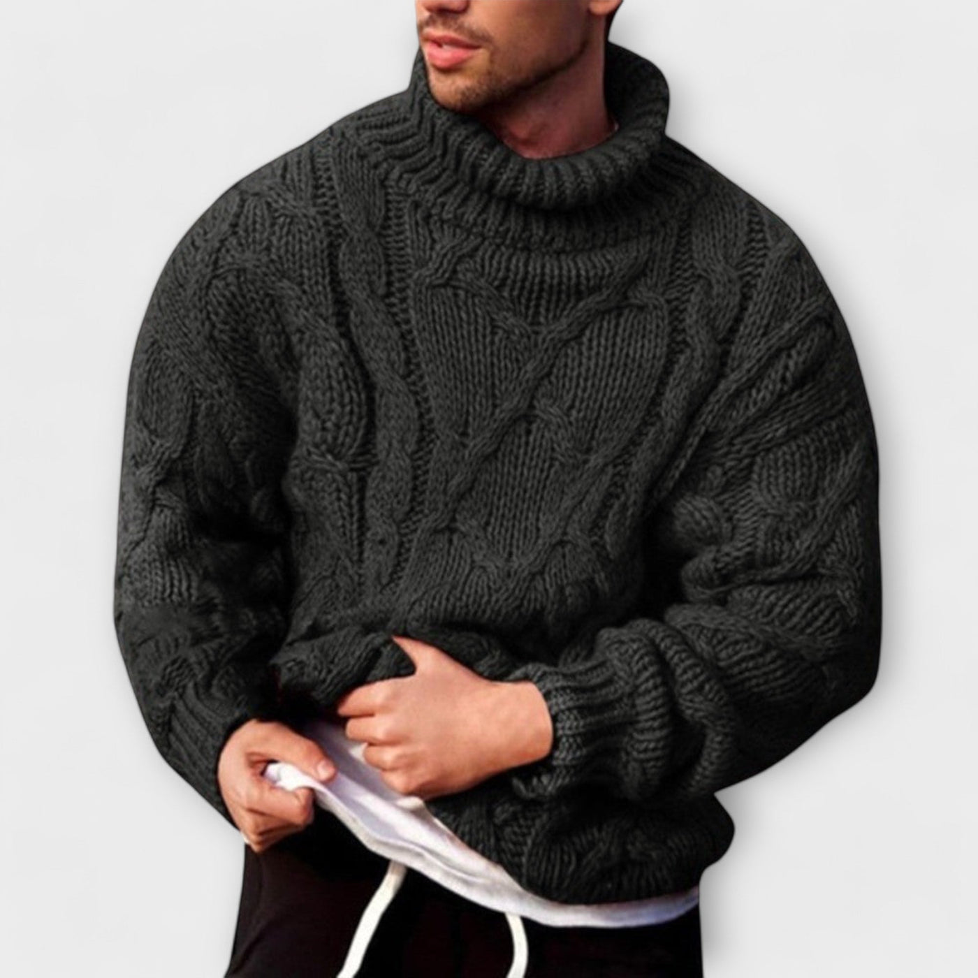 VICTOR™ | Knitted Winter Turtleneck