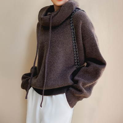 Charlotte - Turtleneck Sweater Made of Merino Wool