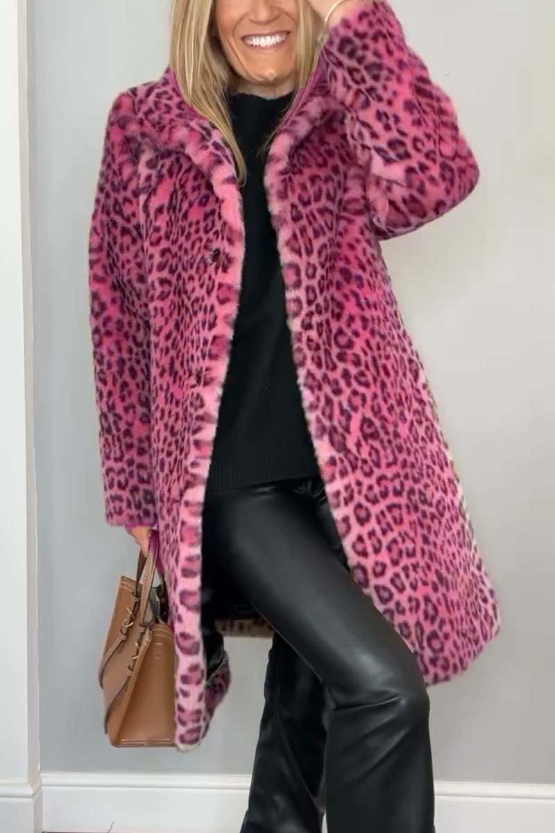 DAISY™ | Leopard Print Coat