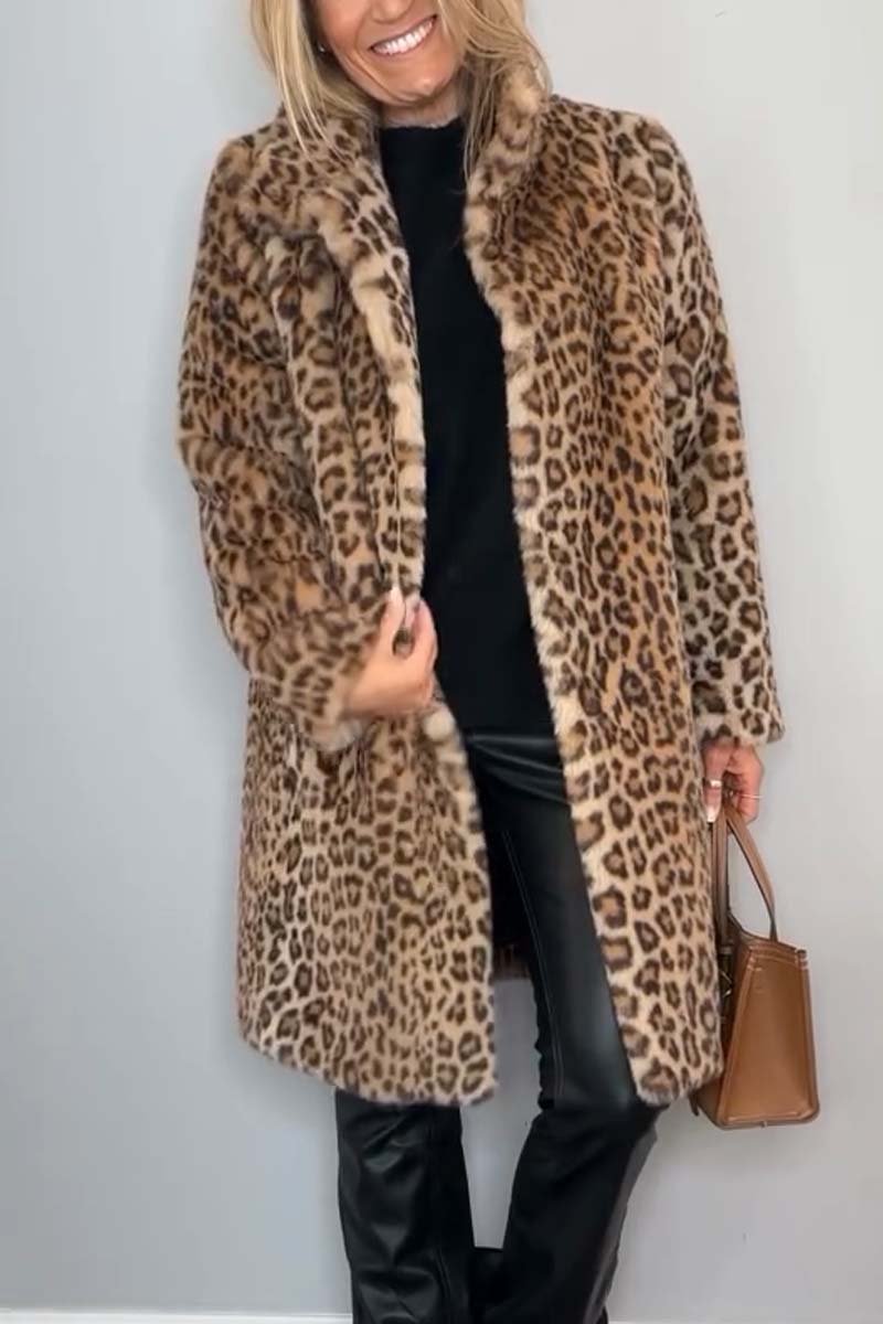 DAISY™ | Leopard Print Coat