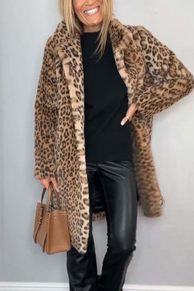 DAISY™ | Leopard Print Coat